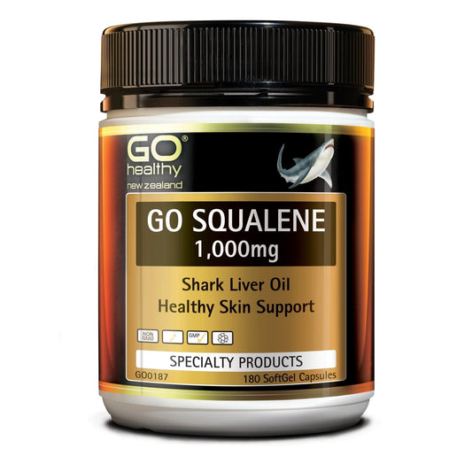 Go Healthy Health - Beauty & Vitamins GOヘルシー (Go Healthy) スクアレン 1000mg 180カプセル