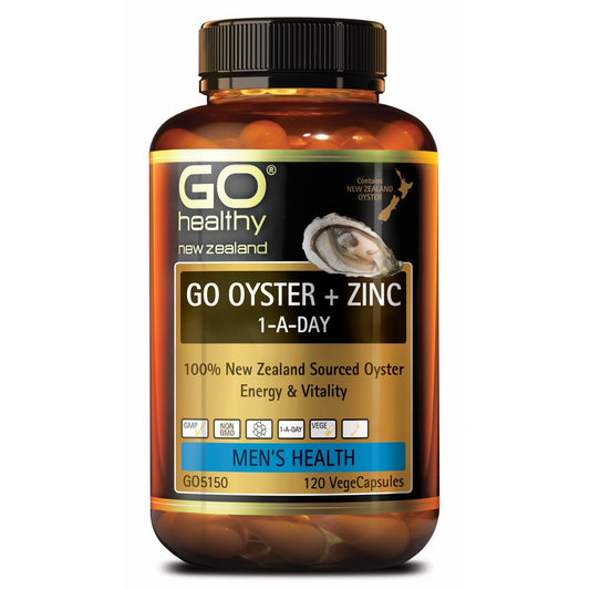 Go Healthy Health - Men's Health GOヘルシー(Go Healthy) 牡蠣エキス+亜鉛 120ベジカプセル