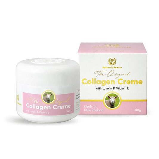 Nature's Beauty Beauty - Facial Care ネイチャーズ ビューティー コラーゲン クリーム (ラノリン&ビタミンE入り) (100g)