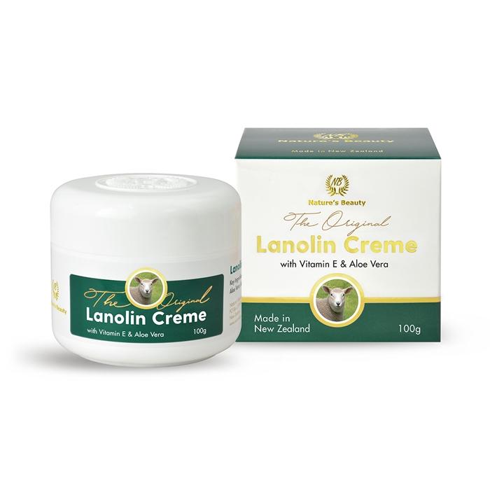 Nature's Beauty Beauty - Facial Care ネイチャーズ・ビューティー ラノリンクリーム (ビタミンE ＆ アロエベラ入り) 100g