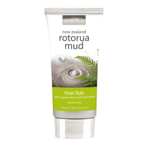 Wild Ferns Rotorua Mud Heat Rub with Juniper Berry & Chamomile