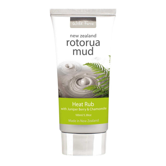 Wild Ferns Rotorua Mud Heat Rub with Juniper Berry & Chamomile