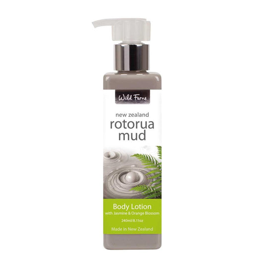 Wild Ferns Rotorua Mud Body Lotion with Jasmine & Orange Blossom