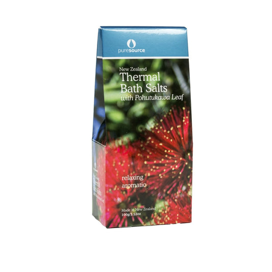 Puresource thermal bath salts - Pohutawaka leaf - Aotea NZ