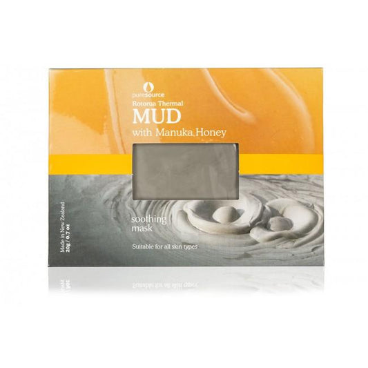 Puresource New Zealand Thermal Mud Mask with Manuka Honey 20g