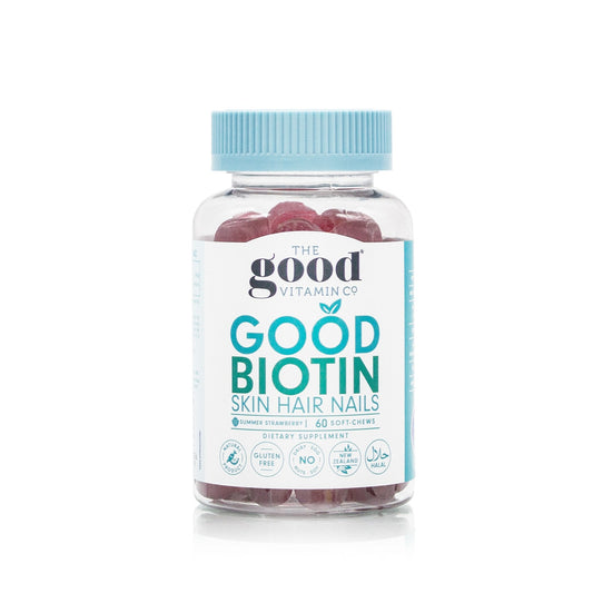 The Good Vitamin Co. Health - Beauty & Vitamins Good ビオチン サプリメント お肌・髪・ネイル ソフトグミ 60粒