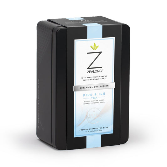 Zealong Botanicals Fire and Ice Blend Tin 35g / 15 Tea Bags